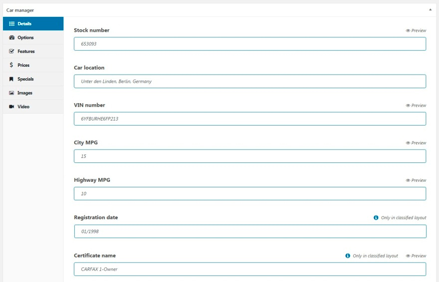 Motors Car Dealer, Classifieds & Listing