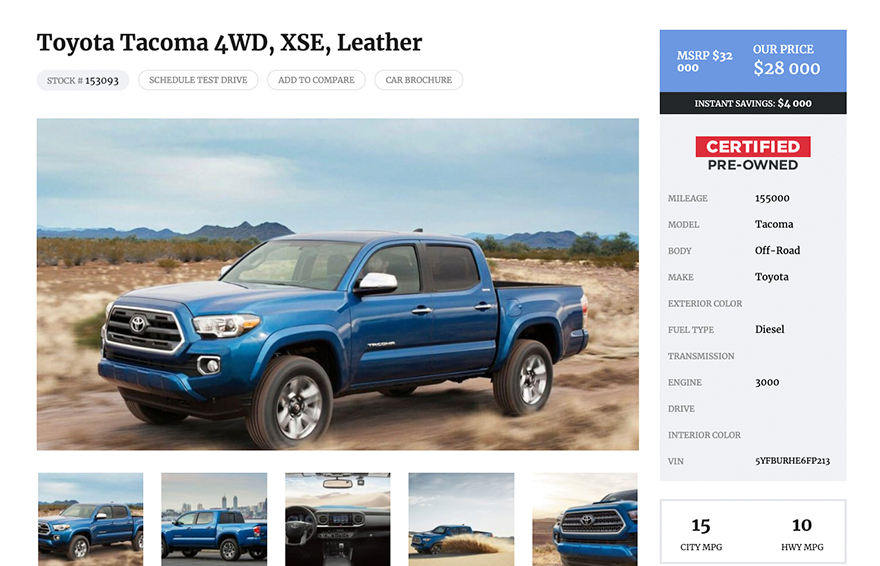 Motors Car Dealer, Classifieds & Listing