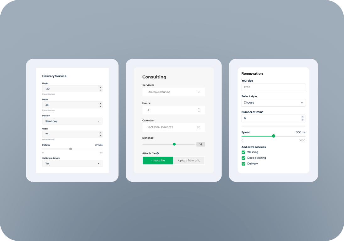 Prebuilt Form Templates