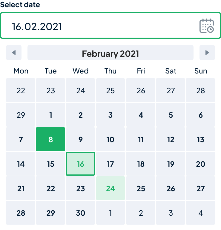 Date Picker