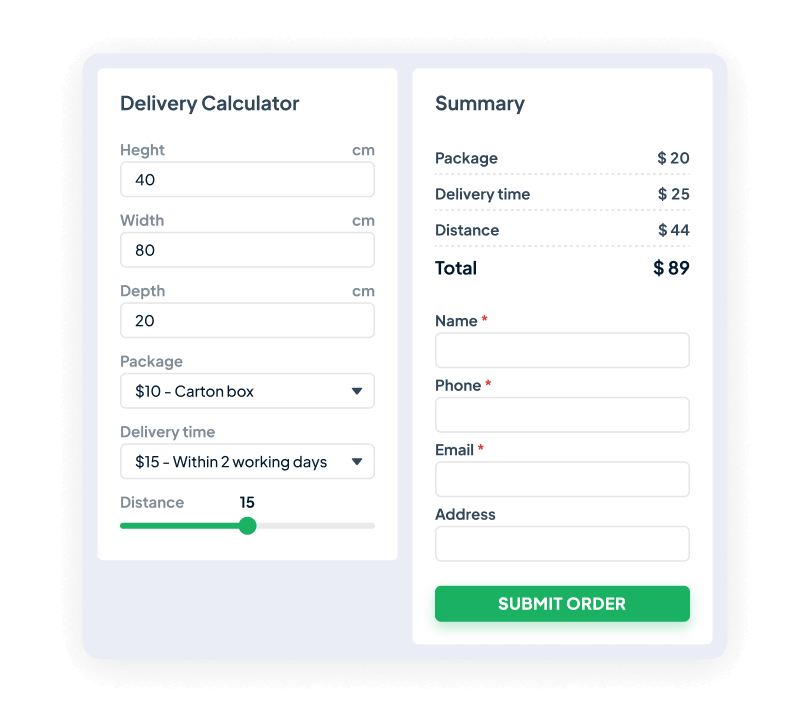 Ways to Customize Your Order Form