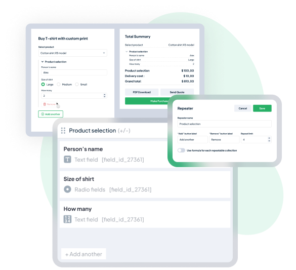 StylemixThemes Repeater Field Calculator