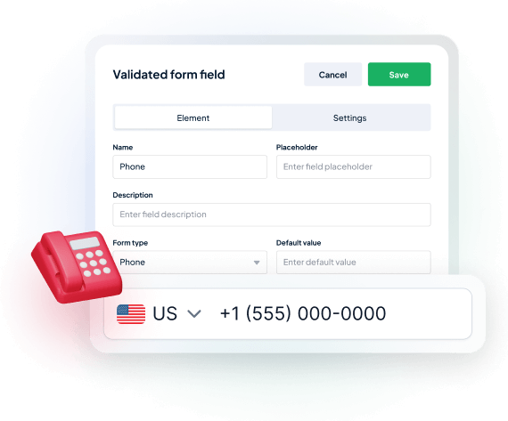 Smooth Communication with Phone Validation