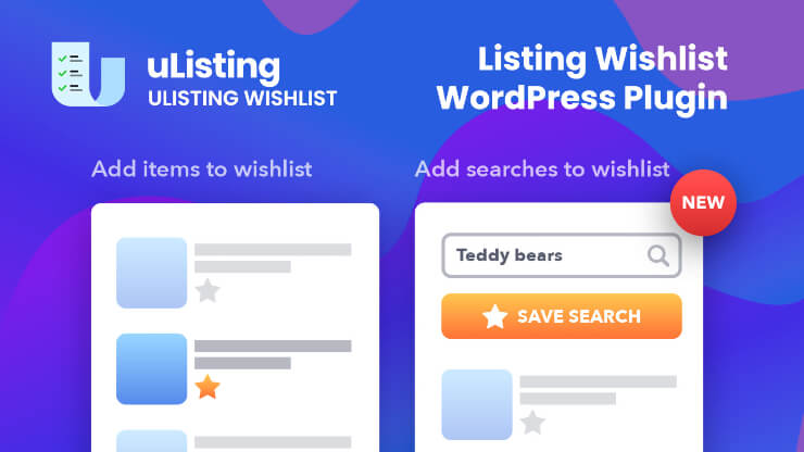 ulisting listing wishlist wordpress plugin