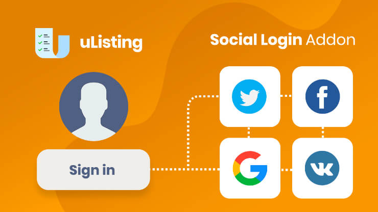 ulisting social login wordpress plugin